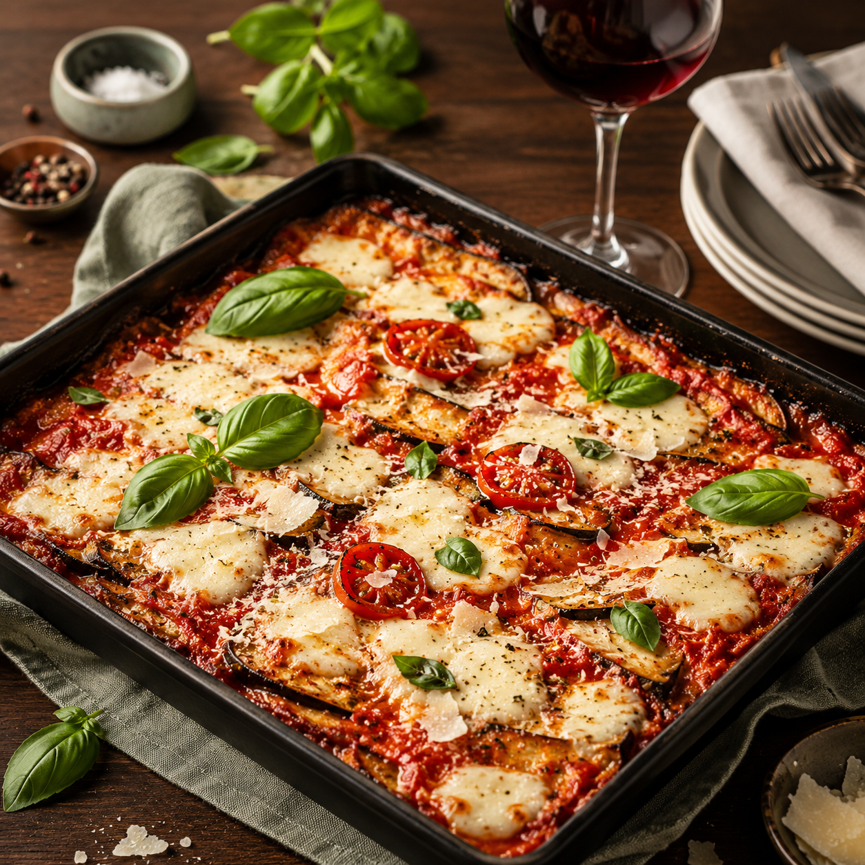 Parmigiana di Melanzane – STORIA Catering München