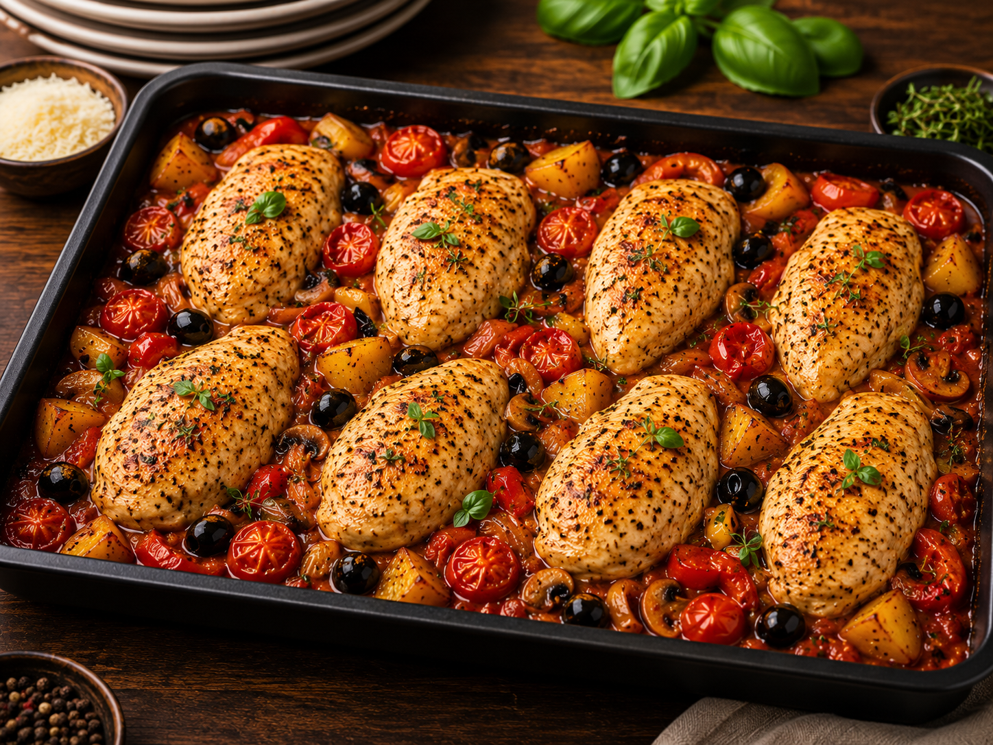Pollo alla Cacciatora – STORIA Catering München