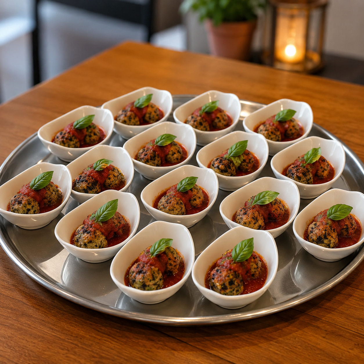 Auberginenbällchen – STORIA Catering München