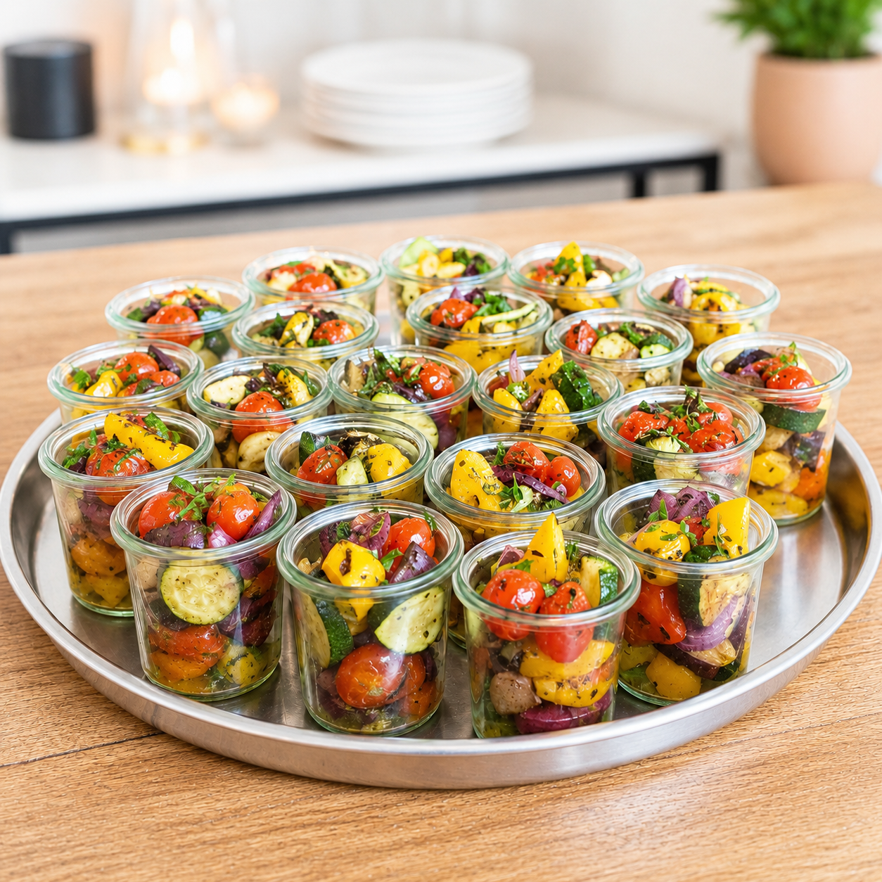 Grillgemüse im Glas – STORIA Catering München