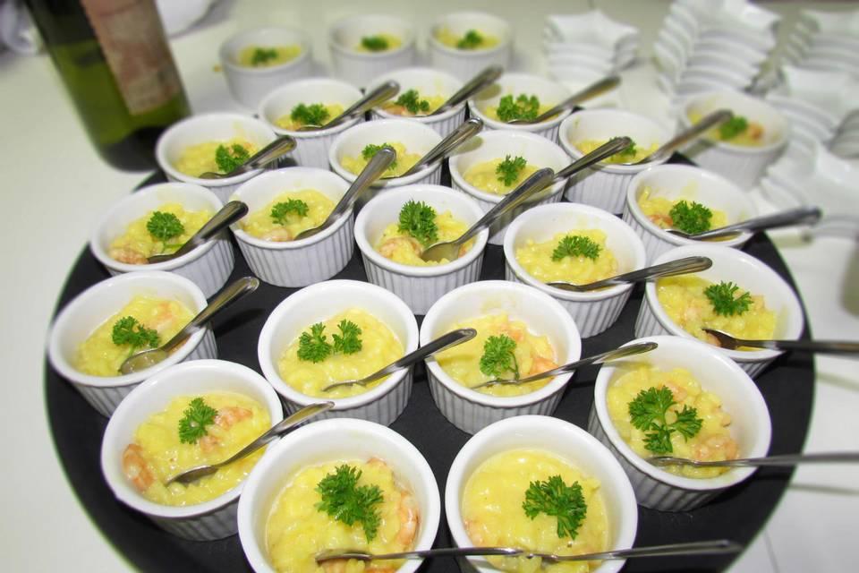 Risotto allo Zafferano – STORIA Catering München