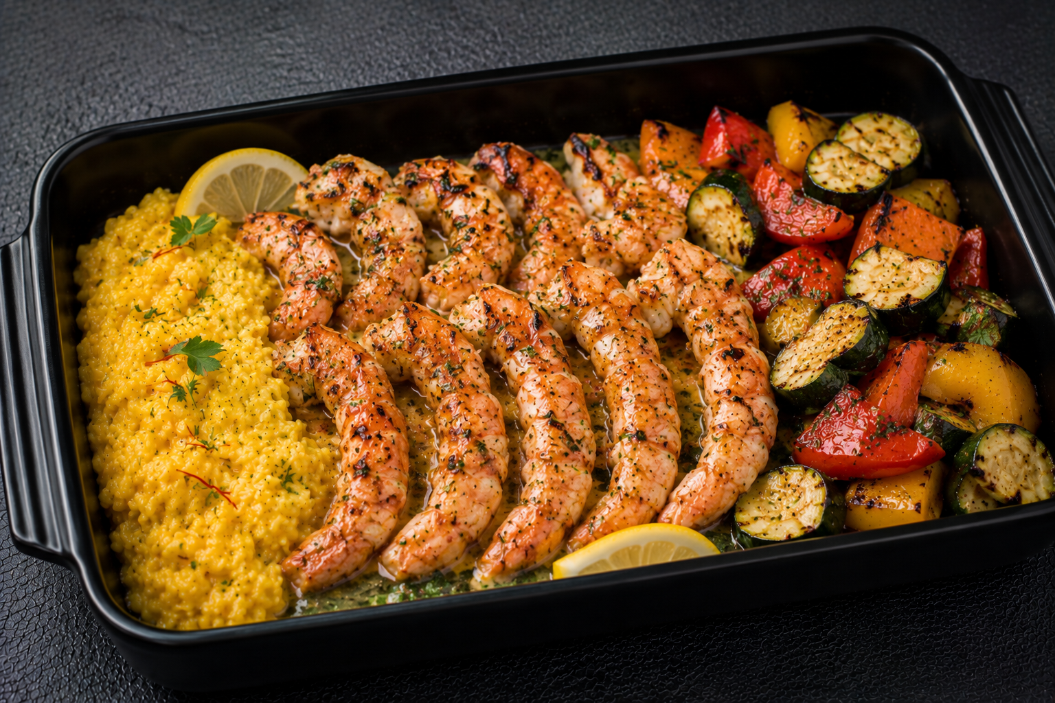 Gamberoni alla Griglia – STORIA Catering München