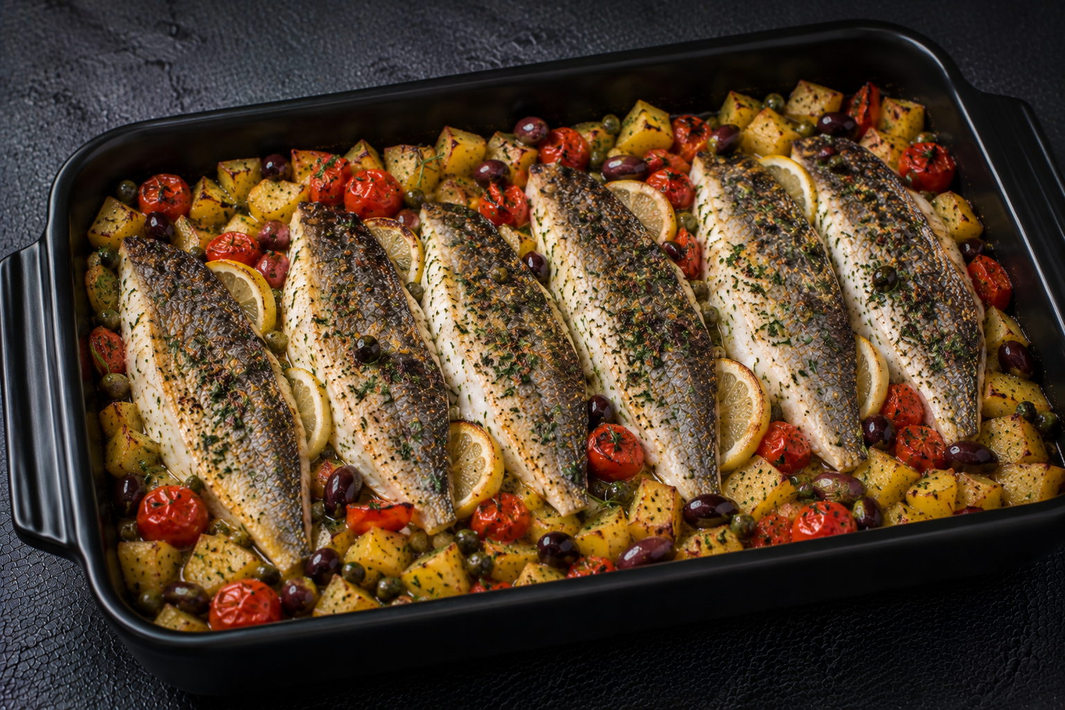 Orata Mediterranea – STORIA Catering München