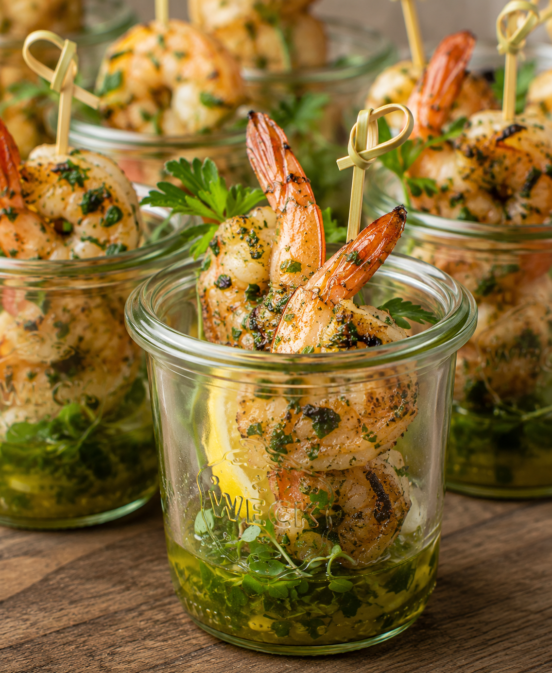 Spiedini di gamberetti – STORIA Catering München
