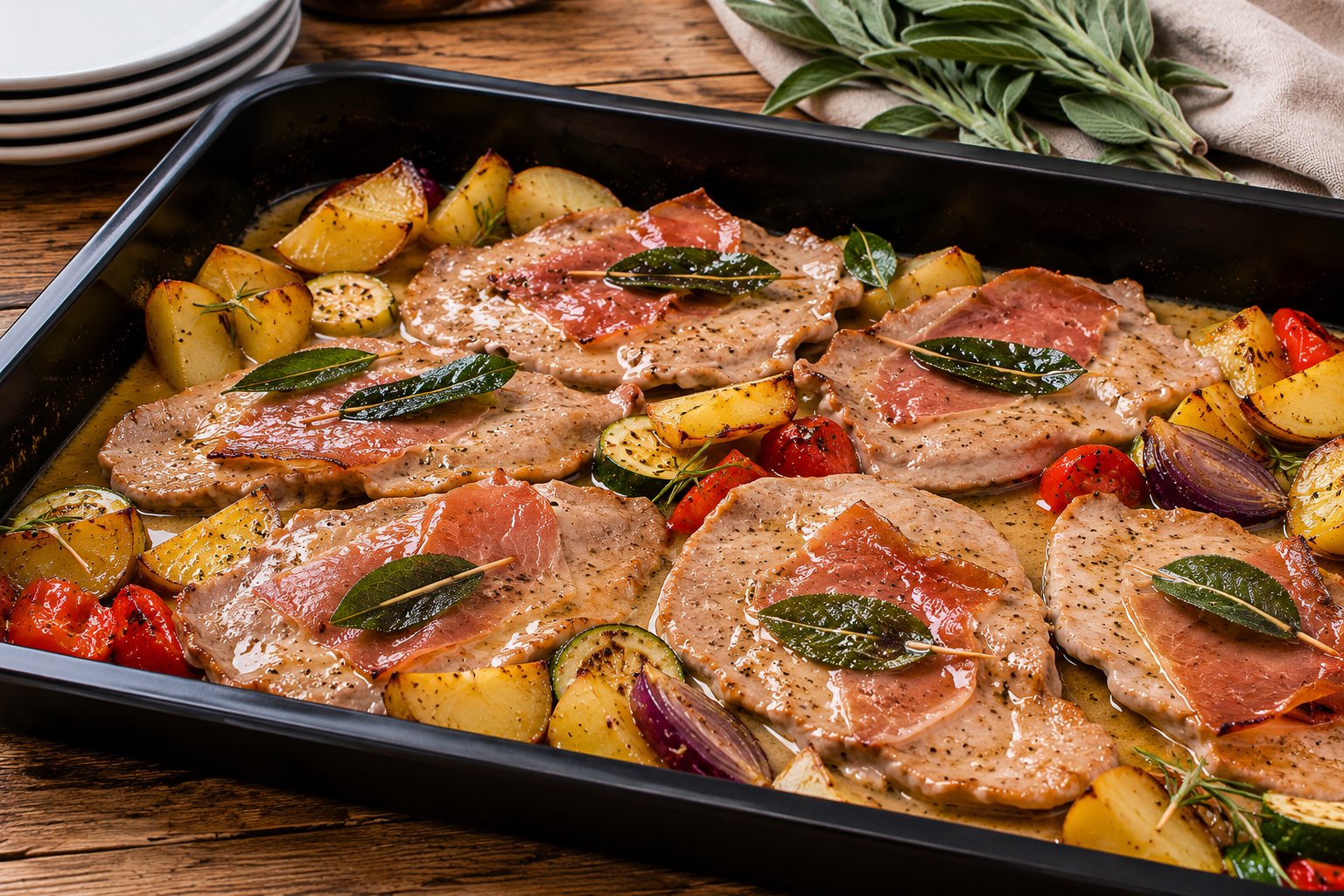 Saltimbocca alla Romana – STORIA Catering München
